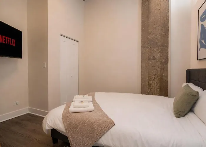 Apartamento Mccormick Place Amazing 2br With View And Optional Parking For Up To 8 Guests Near Soldier Field And Lakefront Trail