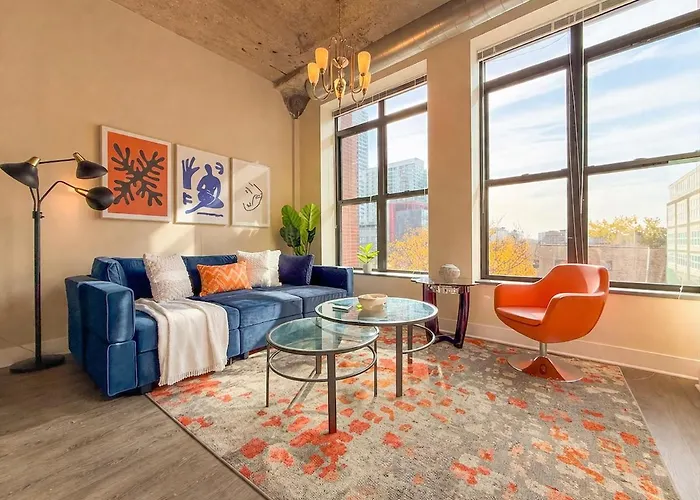 Apartamento Mccormick Place Amazing 2br With View And Optional Parking For Up To 8 Guests Near Soldier Field And Lakefront Trail *